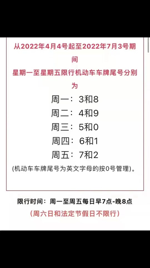 北京限号晚上几点结束？北京限号时间晚上到几点（最新）